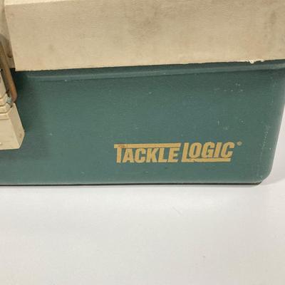 LOT 73: Black EON and Tackle Logic Tackleboxes with Bait, Lures, Tackle and More