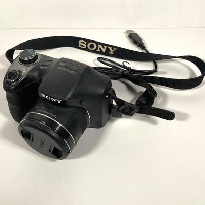 LOT 78: Sony Digital Camera Model DSC-H300 and Olympus Digital Camera Model C-3000 Zoom with Samsonite Carrying Case