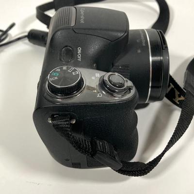 LOT 78: Sony Digital Camera Model DSC-H300 and Olympus Digital Camera Model C-3000 Zoom with Samsonite Carrying Case