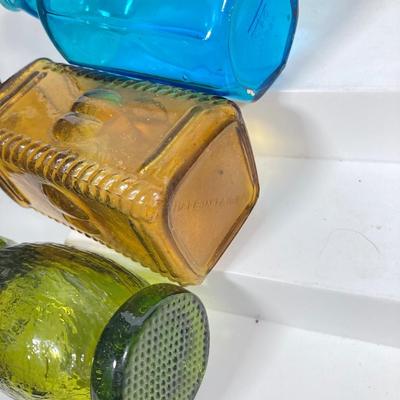 LOT 79: Collection of Colored / Clear Glass Bottles - Bitters, Wheaton and More