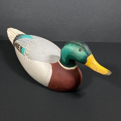 LOT 81: Beautiful Carved Wood Duck / Decoy Collection