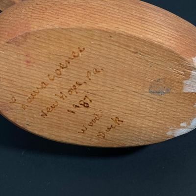LOT 81: Beautiful Carved Wood Duck / Decoy Collection