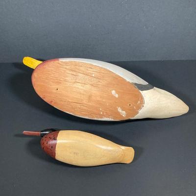 LOT 81: Beautiful Carved Wood Duck / Decoy Collection