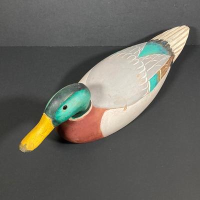 LOT 81: Beautiful Carved Wood Duck / Decoy Collection