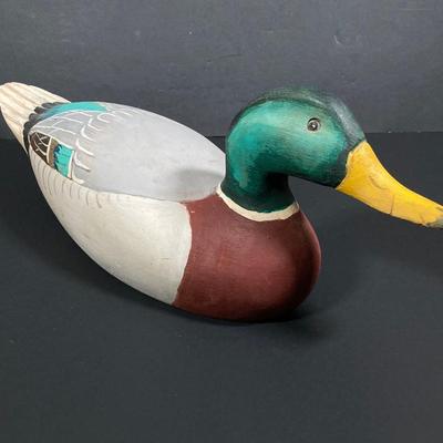 LOT 81: Beautiful Carved Wood Duck / Decoy Collection