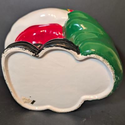 LOT 112: Unmarked Ceramic Santa Cookie Jar