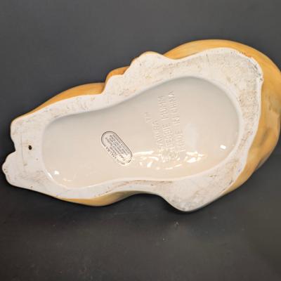 LOT 122: Sakura Debbie Mumm Orange Cat Cookie Jar