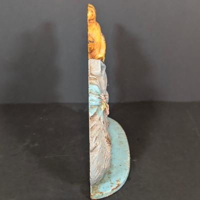 LOT 131K: Vintage Cast Iron Kittens at Play Doorstop