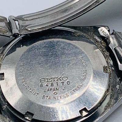 LOT 164: Large Assortment of Vintage Tie Bars and a Seiko Watch