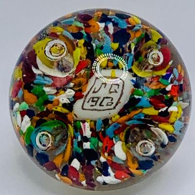 LOT 166: Collection of Three Art Glass Paperweights