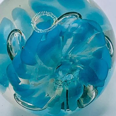 LOT 166: Collection of Three Art Glass Paperweights