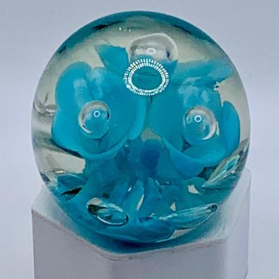 LOT 166: Collection of Three Art Glass Paperweights