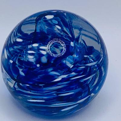 LOT 166: Collection of Three Art Glass Paperweights
