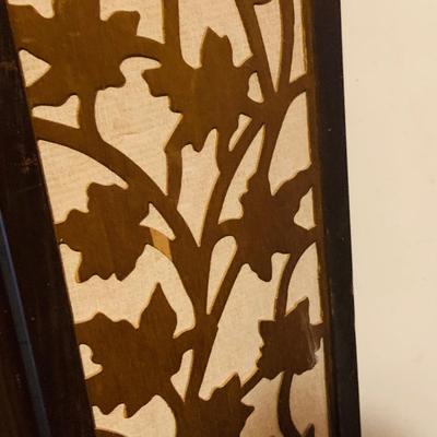 LOT 170: Vintage Three (3) Panel Wood Screen