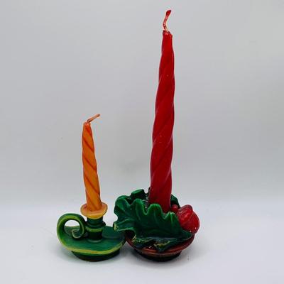 LOT 174: Large Assortment of Ceramic/ Porcelain Holiday Decor Featuring a Lenox Serving Dish, Napco Mr and Mrs Claus, and Much More