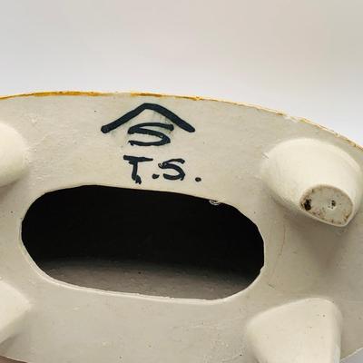 LOT 179: Timo Sarvimaki Signed Ceramic Horse and Planter and Art Books