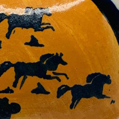 LOT 179: Timo Sarvimaki Signed Ceramic Horse and Planter and Art Books