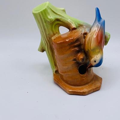 LOT 180: Victoria Ware Ironstone Bowl, Ceramic Cat Planter, Vintage Dog Picture, and Much More