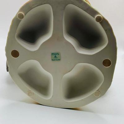 LOT 183: Party Lite Ceramic Turkey Candle Holder Centerpiece with Box