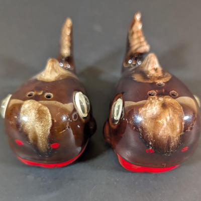 LOT 195: Collection of Salt/Pepper Shakers: Old and New