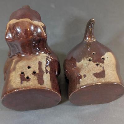 LOT 195: Collection of Salt/Pepper Shakers: Old and New