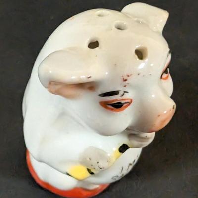 LOT 195: Collection of Salt/Pepper Shakers: Old and New