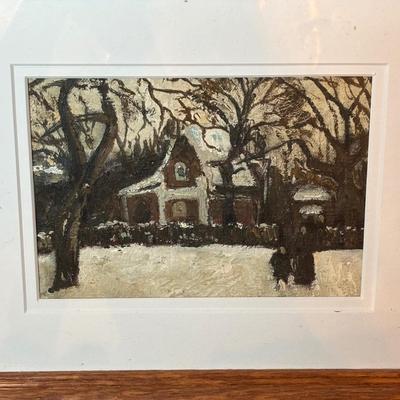 LOT 221: Collection of Four Signed Paintings of Landscapes