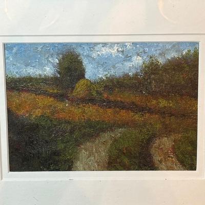 LOT 221: Collection of Four Signed Paintings of Landscapes