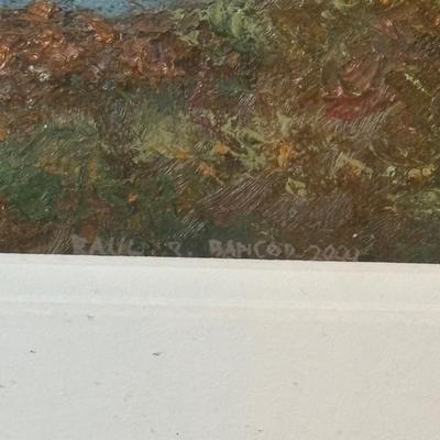 LOT 221: Collection of Four Signed Paintings of Landscapes