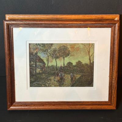 LOT 221: Collection of Four Signed Paintings of Landscapes