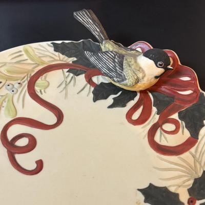 LOT 222: Holiday Collection: Lenox, Fitz & Floyd, Fused Glass, Yankee Candle