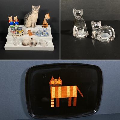 LOT 245: Decorative Salt and Pepper Shakers and More - Cats (Goebel, Japan, Andrea by Sadek Included), Bears and More