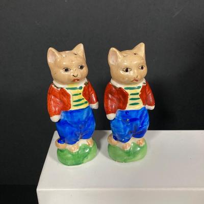 LOT 245: Decorative Salt and Pepper Shakers and More - Cats (Goebel, Japan, Andrea by Sadek Included), Bears and More