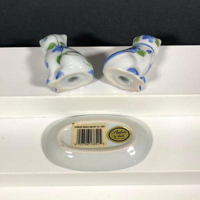 LOT 245: Decorative Salt and Pepper Shakers and More - Cats (Goebel, Japan, Andrea by Sadek Included), Bears and More