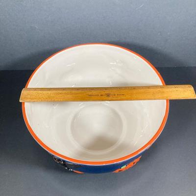 LOT 247: Halloween Themed Collection - Lenox Glass Bowl, Sakura Bowl with Decorative Decor
