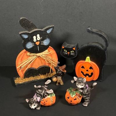 LOT 247: Halloween Themed Collection - Lenox Glass Bowl, Sakura Bowl with Decorative Decor