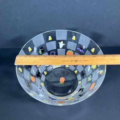 LOT 247: Halloween Themed Collection - Lenox Glass Bowl, Sakura Bowl with Decorative Decor