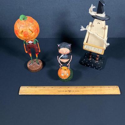 LOT 251: Halloween Figurine Collection - Lori Mitchell, Collins and More