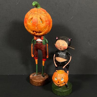 LOT 251: Halloween Figurine Collection - Lori Mitchell, Collins and More