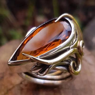 Bohemian Brown Vintage Fashion Ring