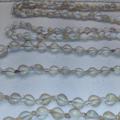 Hand Strung Shell Necklaces
