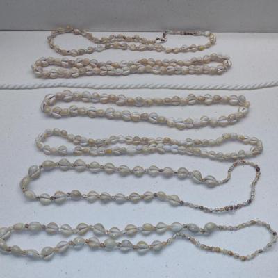 Hand Strung Shell Necklaces