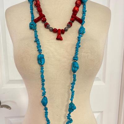 Lot of 4 Statement Necklaces