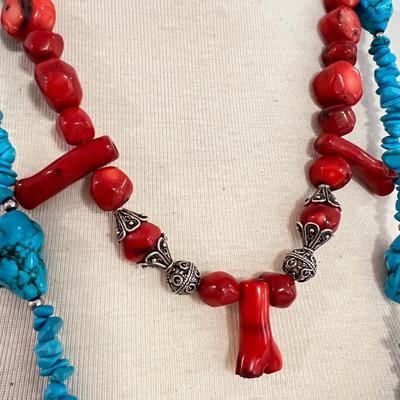 Lot of 4 Statement Necklaces