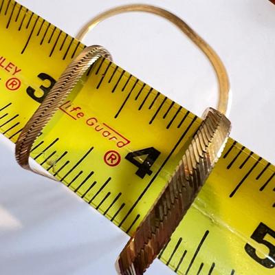 14K Gold Herringbone Necklace Bracelet Set 17.83 Grams