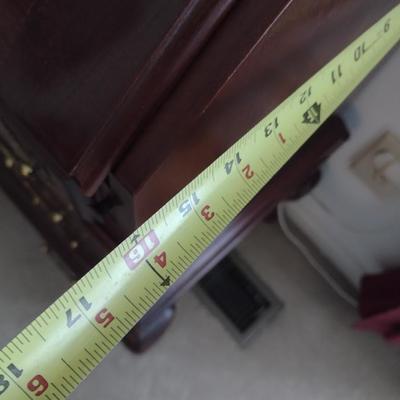 Vintage Mahogany Crawford Furniture Secretary Hutch (No Contents)