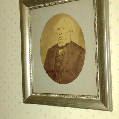 Framed Antique Photograph- Approx 12" x 10"