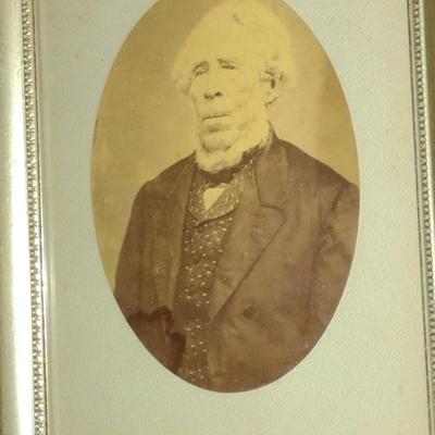 Framed Antique Photograph- Approx 12" x 10"