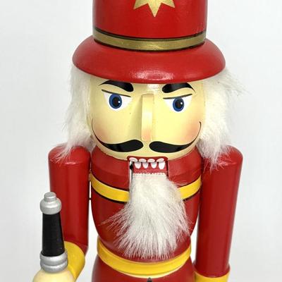Set of 3 Nutcrackers - Santa, Fireman, Scottishman with Bagpipes