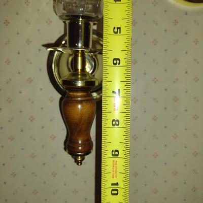 Wall Decor- Candle Sconces, Mirrors, and Shelf